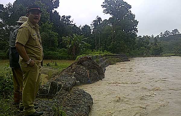 Rumah Ali Rahman Hanyut Dibawa Banjir Garoga