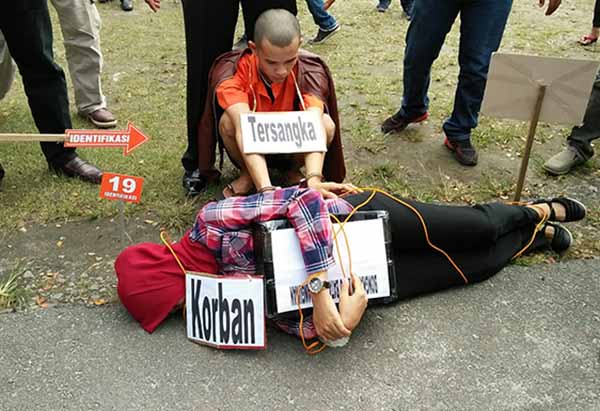 Gelap Mata, Pacar Hamil Dijerat Tali