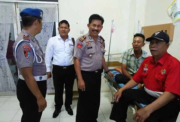 Oknum Polisi Main Bogem di Pakter Tuak