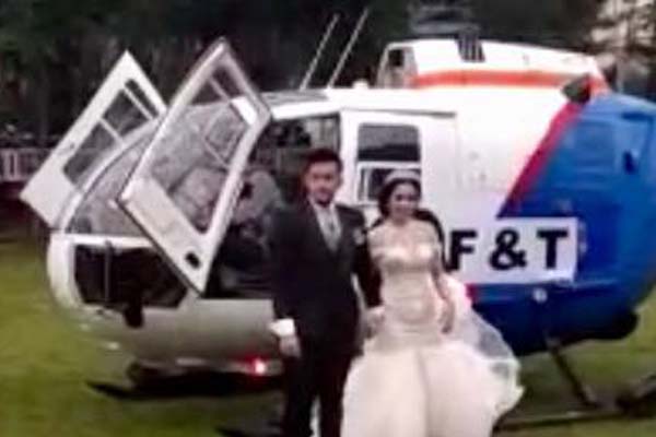 Ini Kronologis Heli Pengantin
