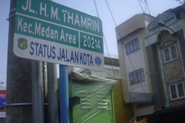Jalan HM Thamrin atau MH Thamrin?