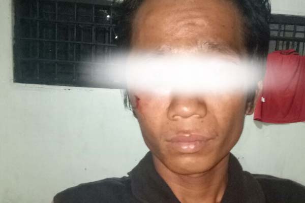 Tersangka Pelaku Modus Tabrak Adik, Kena Bogem