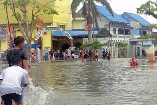Lebih 9 Ribu Rumah di Belawan Terendam