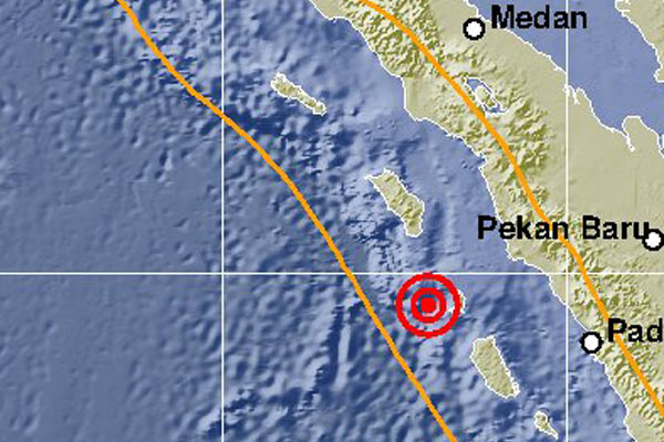 Nias Selatan Diguncang Gempa