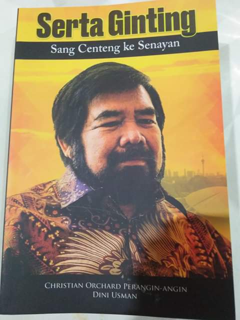 Peluncuran Buku “Serta Ginting Sang Centeng Ke Senayan”