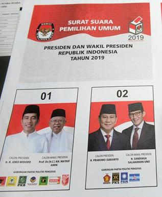 Padangsidempuan Nunggu Surat Suara Pilpres dan DPD