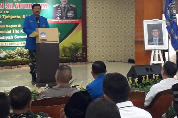 Panglima TNI Kuliah Umum di Kampus Muhammadiyah