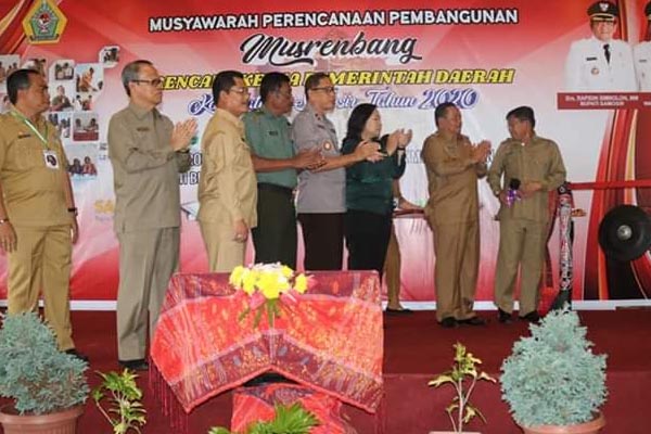 Musrenbang Samosir Fokuskan Pertanian dan Pariwisata