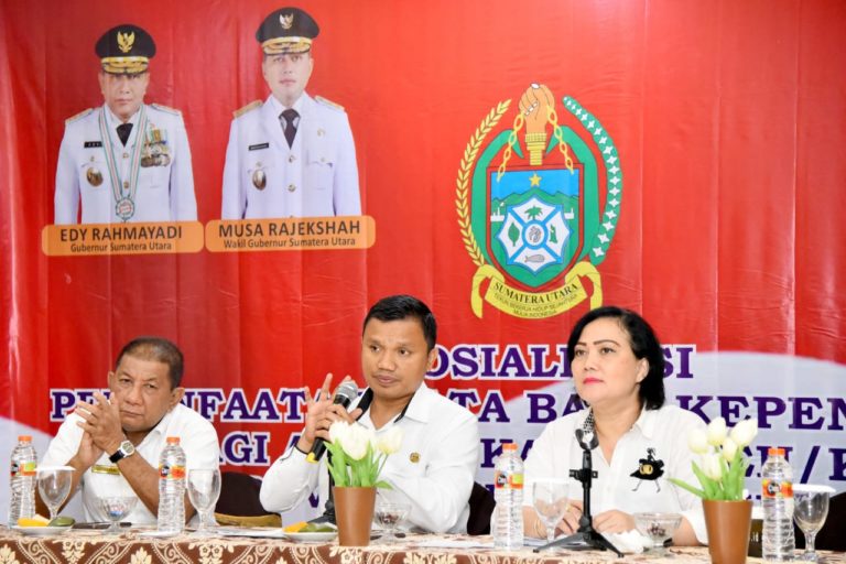 Disdukcapil Sumut Sosialisasikan Database Kependudukan