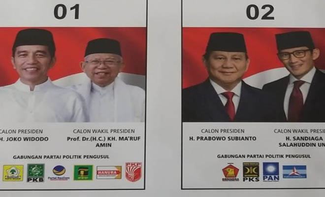 Survei C1 : Jokowi 35,9% Prabowo 62,2%