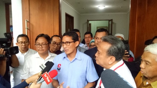 Sandiaga Klaim Menang 91% di Aceh