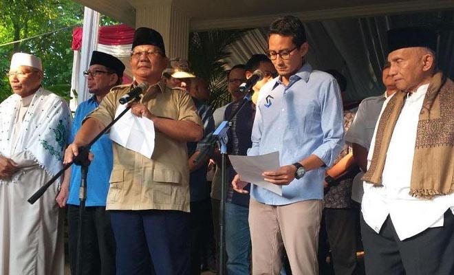 Prabowo: Janganlah Sekali-kali Tembak Rakyat Sendiri