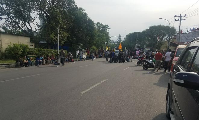 Sejumlah Ruas Jalan di Medan Ditutup