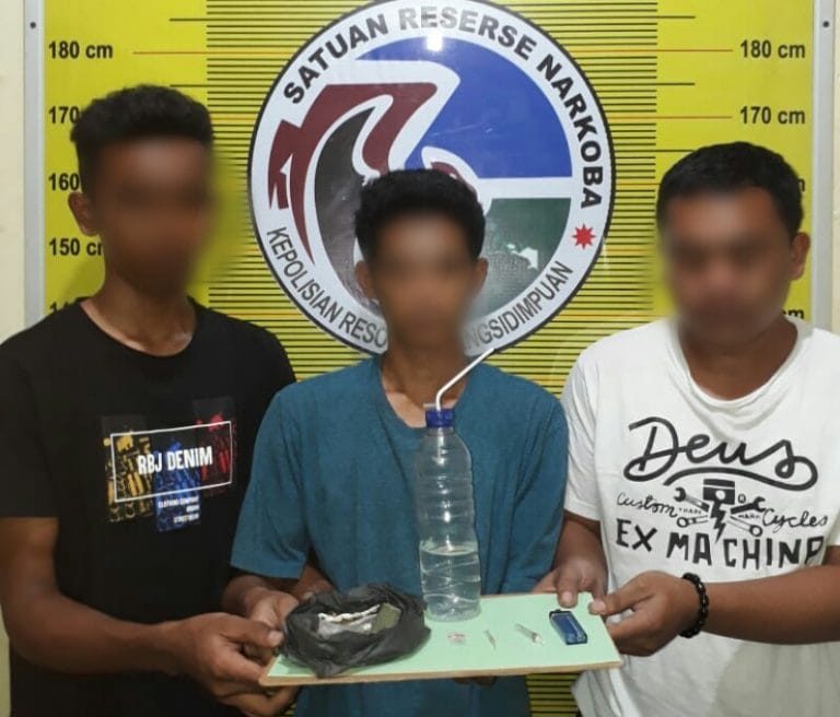 Oknum Karyawan RSUD Padangsidimpuan dan Panwas Tapsel Ketangkap Nyabu