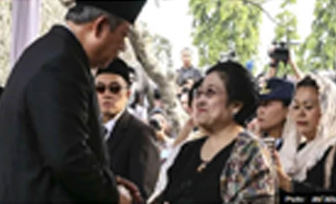 Momen Bersejarah Salaman SBY dengan Megawati