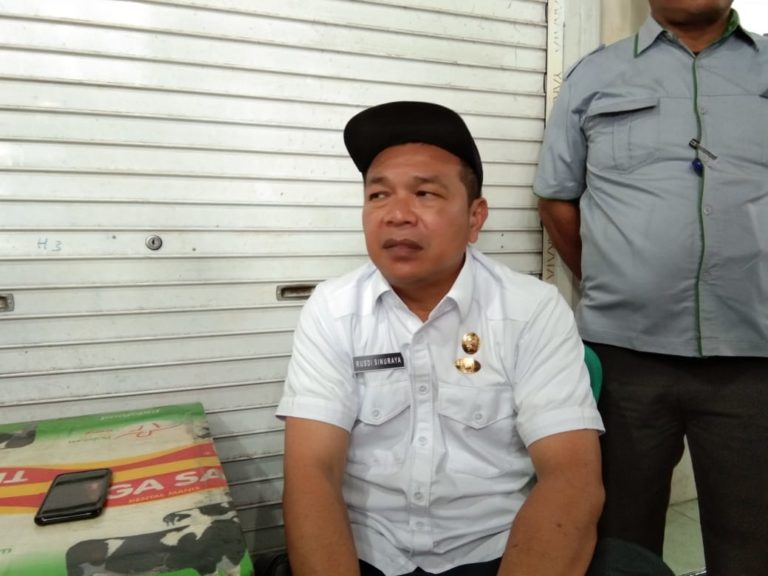 Kepala PD Pasar Kota Medan Rusdi Sinuraya. (mimbar/budi)