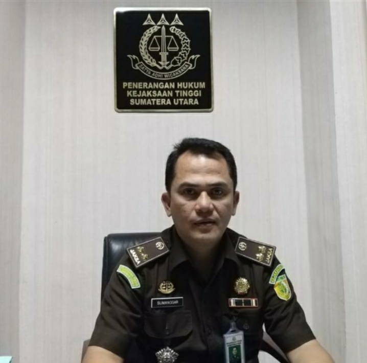 Kasi Penkum Kejati Sumut Sumanggar Siagian. (mimbar/jepri)