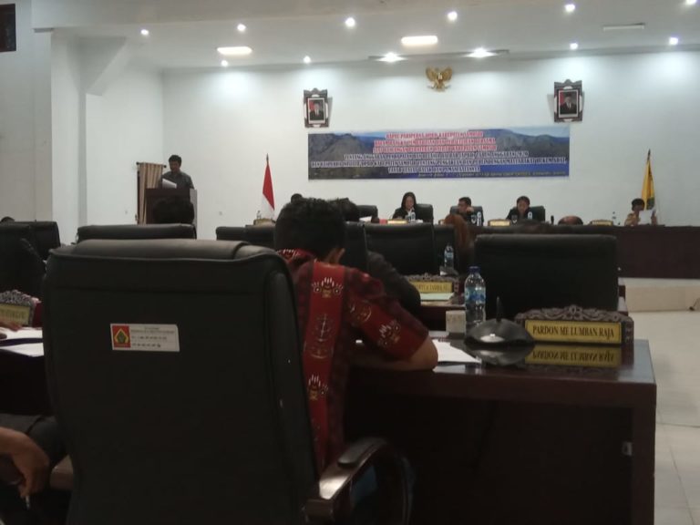 Paripurna DPRD Samosir Molor, Nasdem Soroti Dinas PU