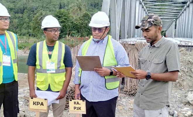 15 jembatan Aceh Timur-Blangkejeren rampung