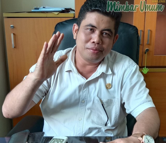 Ketua DPD PAN Taput juga Anggota FPAN DPRDSU, Ahmad Fauzan Daulay. (mimbar/jamal)