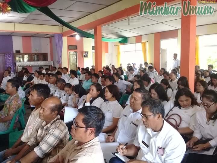 Musrenbang di Kecamatan Simanindo, akan menampung program dari desa. (mimbar/robin)