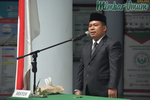 Rektor Unimed, Syamsul Gultom. (mimbar/ist)