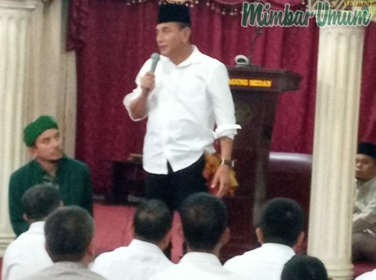 Gubernur Edy Minta Masyarakat Sumut Tidak Panik