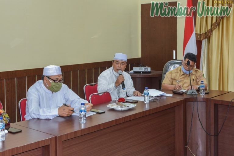 Ketua MUI Kota Padang Sidempuan Zulfan Efendi Hasibuan. (mimbar/rizal nasution)