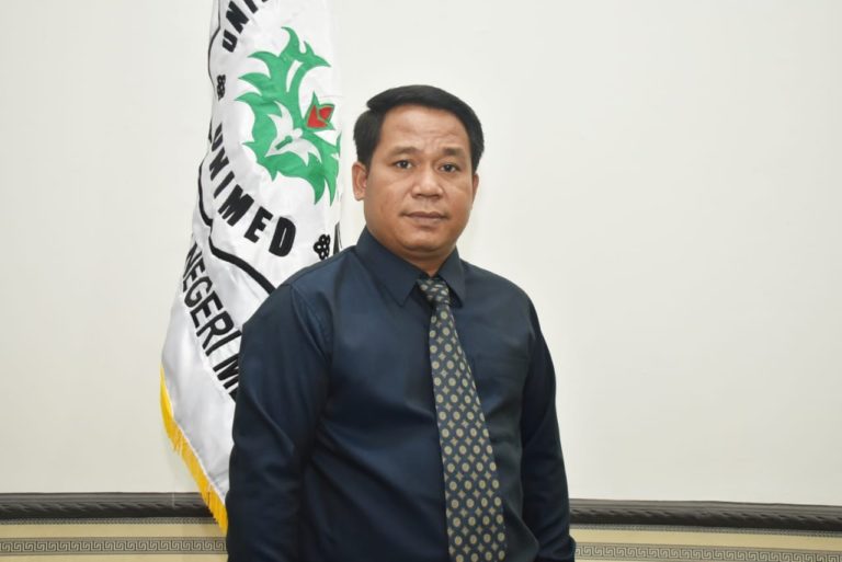 Rektor Unimed Samsul Gultom. (mimbar/ist)