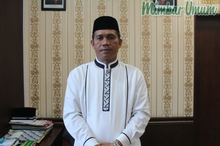 Kakanwil Kemenag Sumut David Saragih. (mimbar/nasir)