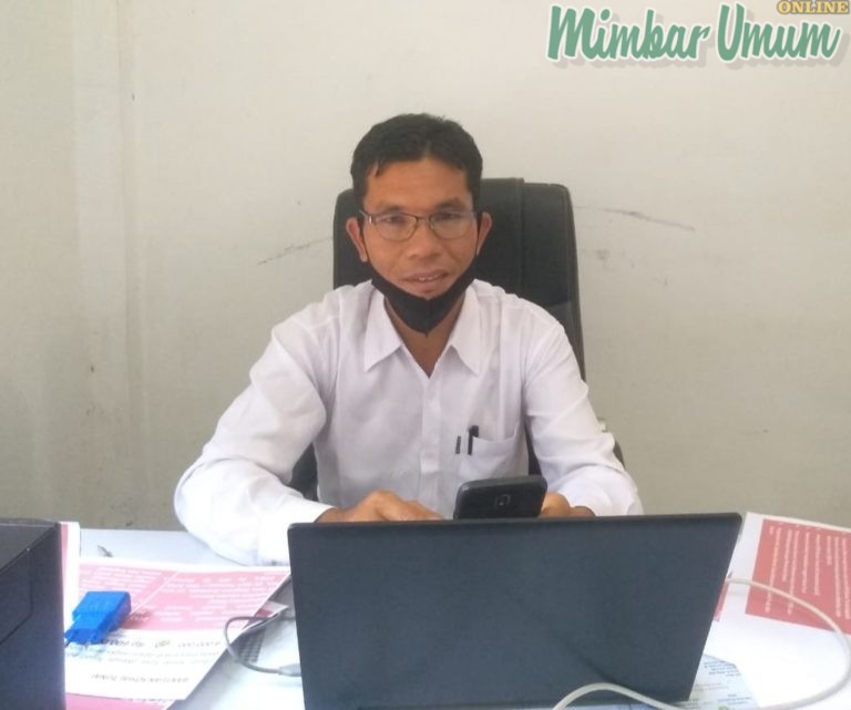 Said Muhammad, Kabid Pemberdayaan Sosial dan Penanganan Parkir Miskin Dinas Sosial Gayo Lues. (mimbar/muhammad tujung)