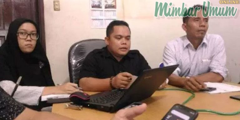 Ketua Bawaslu Medan Payung Harahap mengajukan restrukturisasi anggaran untuk mensukseskan Pilkada Medan 2020 ini. (mimbar/nasir)