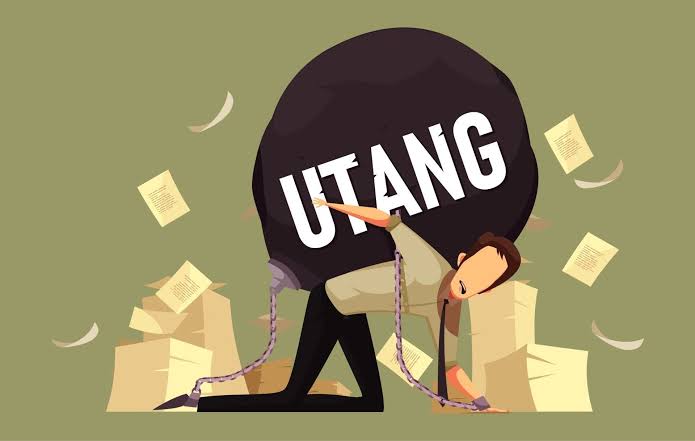 Ilustrasi hutang