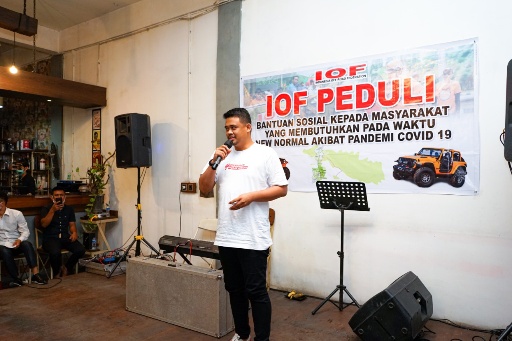 Bobby Nasution didukung IOF Medan maju sebagai Wali Kota Medan. (Ist)