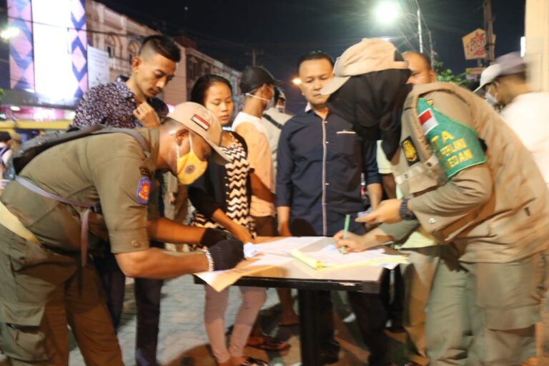 Langgar Prokes, Pemko Medan Tahan 4 KTP Warga