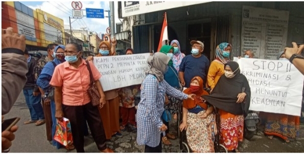 LBH Medan Minta Pemprovsu Berikan Perlindungan Hukum Pensiunan PTPN