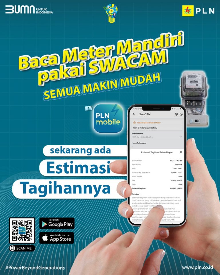 Pelanggan PLN Bisa Estimasi Tagihan dengan SwaCAM
