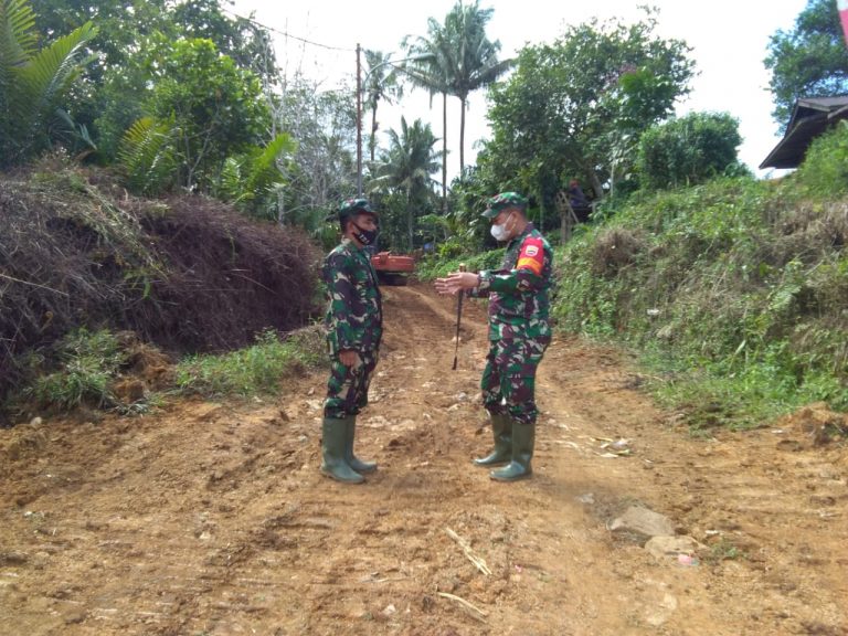 Komandan Kodim 0212/ TS  Gerak Cepat Lihat Lokasi TMMD ke-111