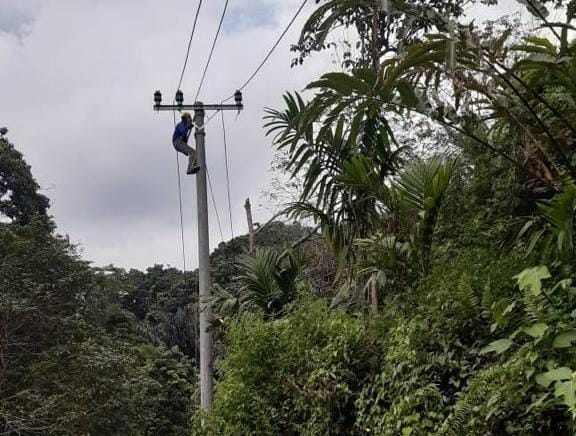 PLN Listriki 2 Dusun di Kaki Bukit Barisan