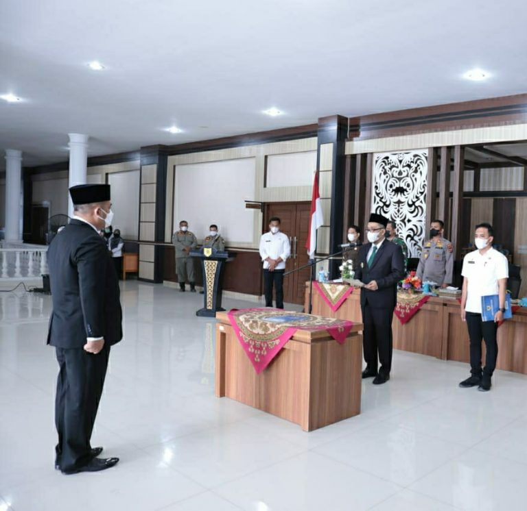 Pj Bupati Labusel Lantik Pj Sekdakab  
