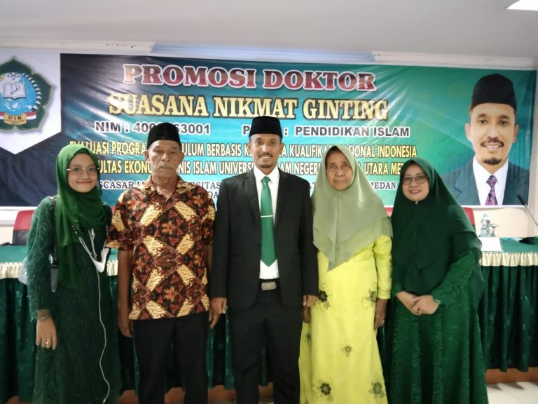 Suasana Nikmat Ginting : Niat, Usaha & Doa Kunci Sukses Raih Gelar Doktor