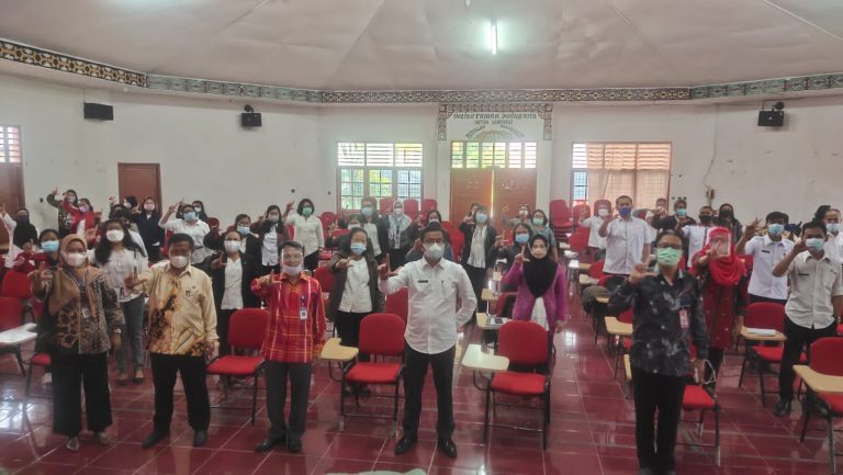 Balai Bahasa Sumut Beri Penyuluhan Bahasa Indonesia kepada ASN di Karo