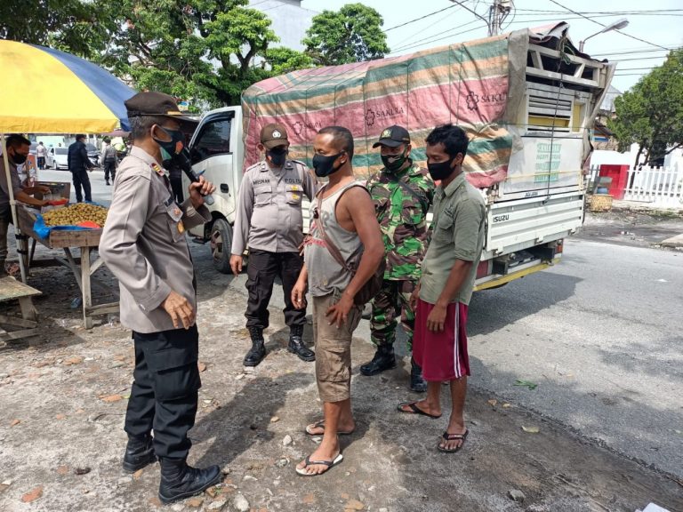 Operasi Tim Gempur di Pantai Cermin, 10 Orang Kena Push Up