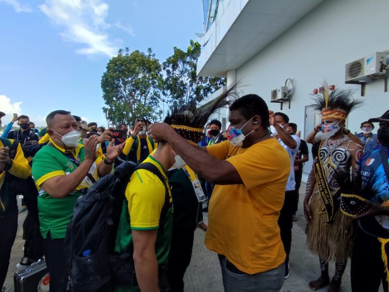 Kontingen Wushu Sumut Dapat Sambutan Meriah