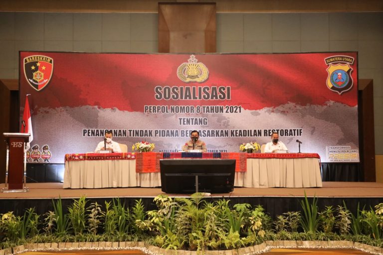 Kapolda Sumut Minta Personil Kedepankan Keadilan Restoratif dalam Penanganan Tindak Pidana