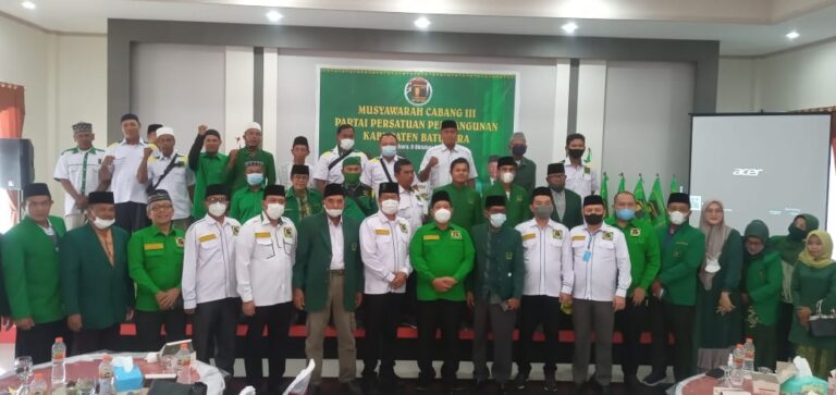 Buka Muscab DPC PPP Batubara, Jafaruddin Harahap: Siap Dukung Ketum DPP PPP Jadi Calon Wapres 2024