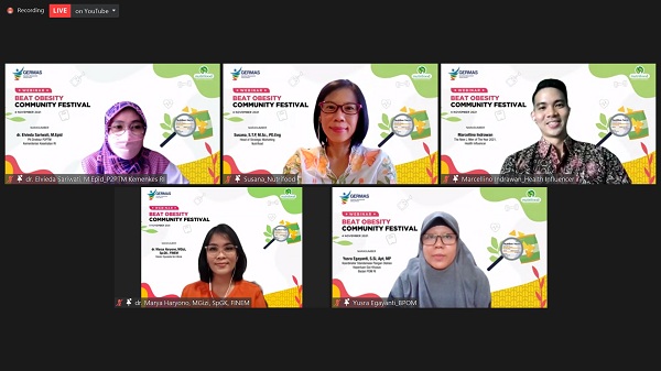 Obesitas Meningkat, Masyarakat Harus Ubah Gaya Hidup