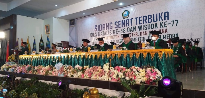 UIN Sumut Wisuda 2509 Mahasiswa