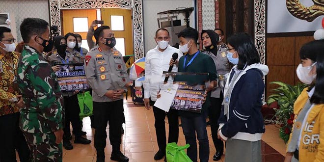 Polda Sumut Pulihkan Semangat 110 Anak Korban Covid-19