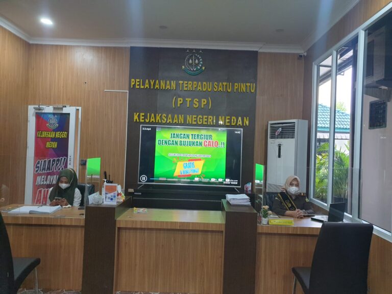 Kejari Medan Luncurkan Pelayanan Terpadu Satu Pintu